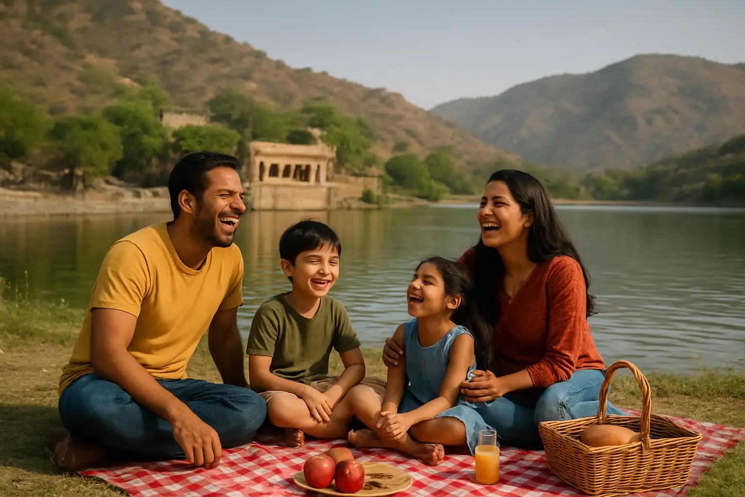 3. Picnic at Siliserh Lake - YahTrip Travel Guide