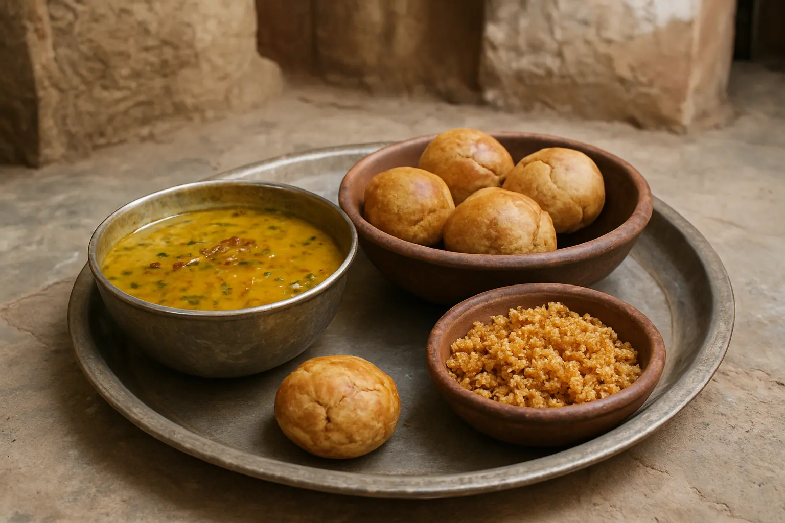 1. Dal Baati Churma - YahTrip Travel Guide