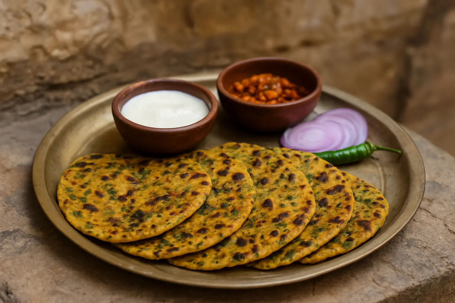 5. Methi Thepla - YahTrip Travel Guide