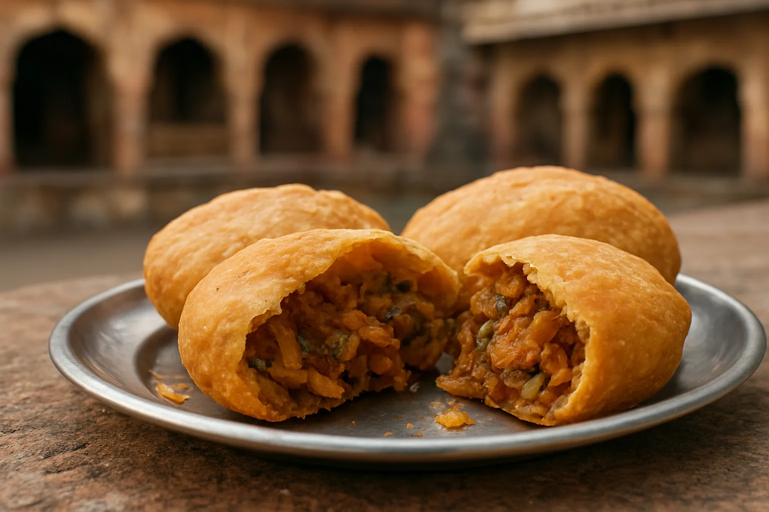 7. Pyaaz Kachori - YahTrip Travel Guide
