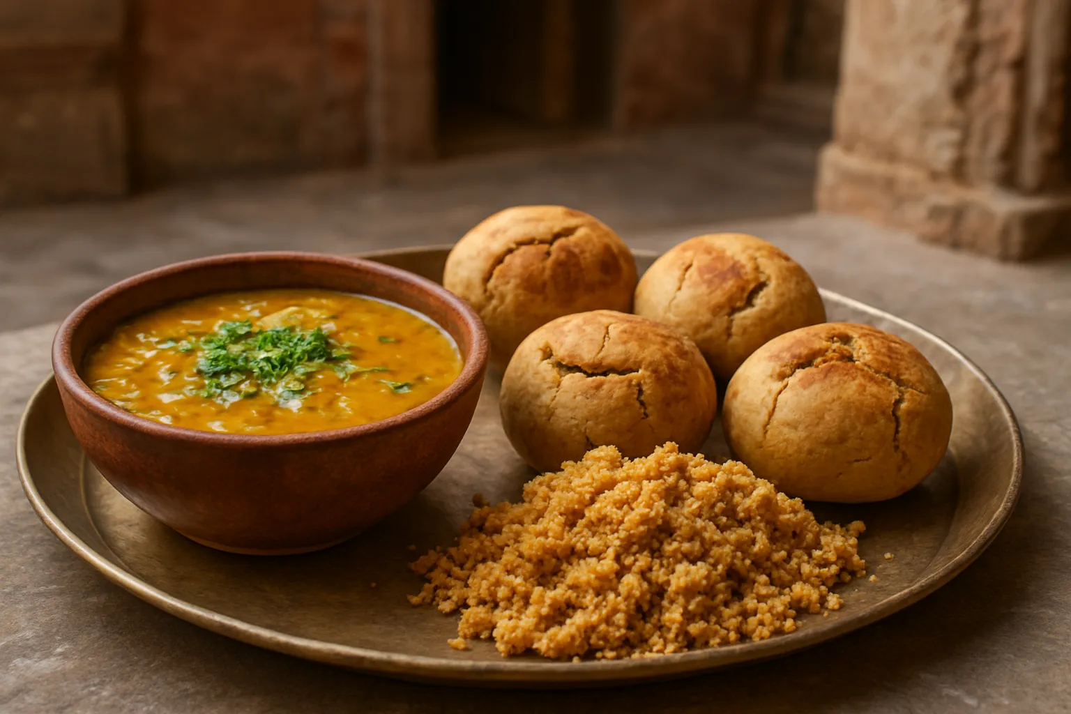 1. Dal Baati Churma - YahTrip Travel Guide