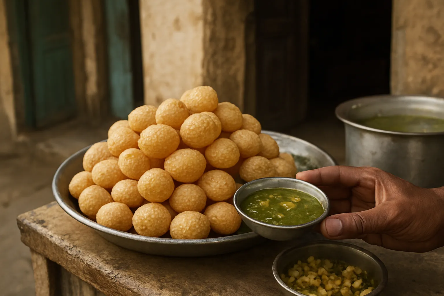 1. Pani Puri - YahTrip Travel Guide