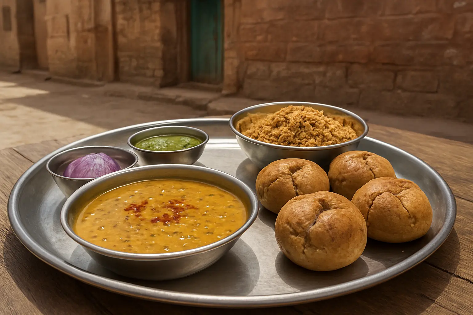 2. Daal Baati Churma - YahTrip Travel Guide