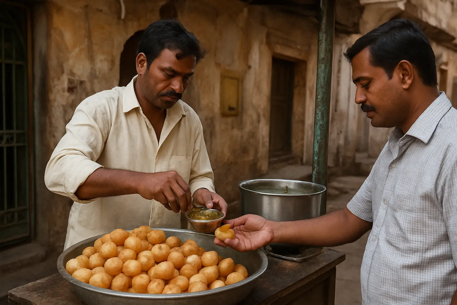 1. Pani Puri - YahTrip Travel Guide