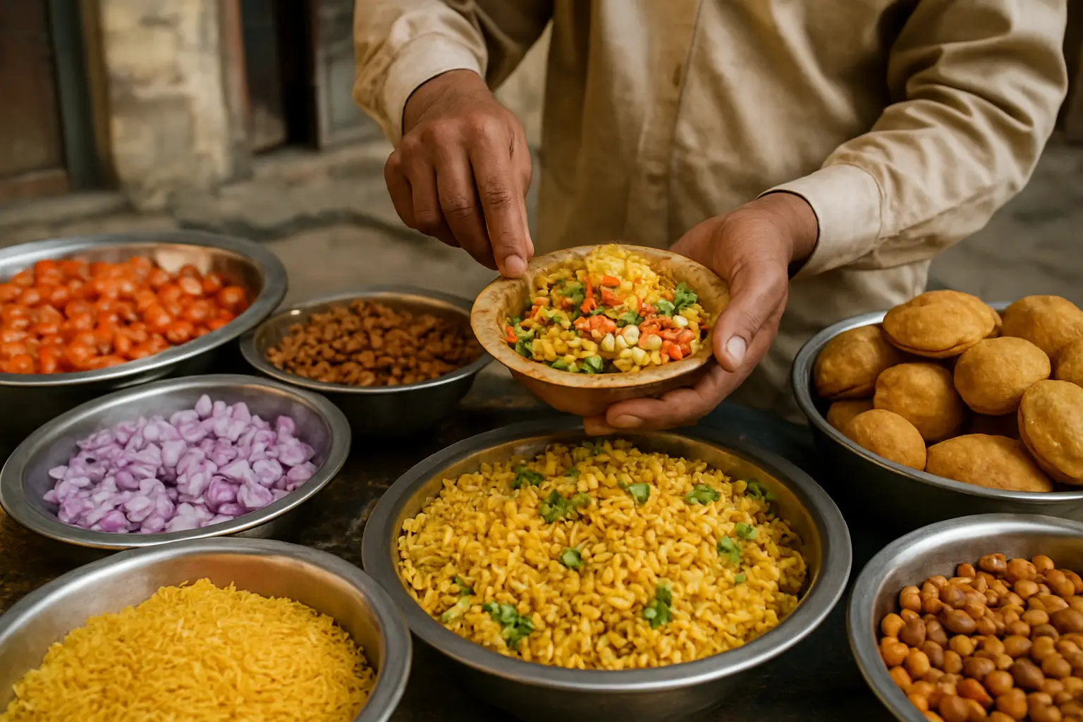 2. Bhel Puri - YahTrip Travel Guide