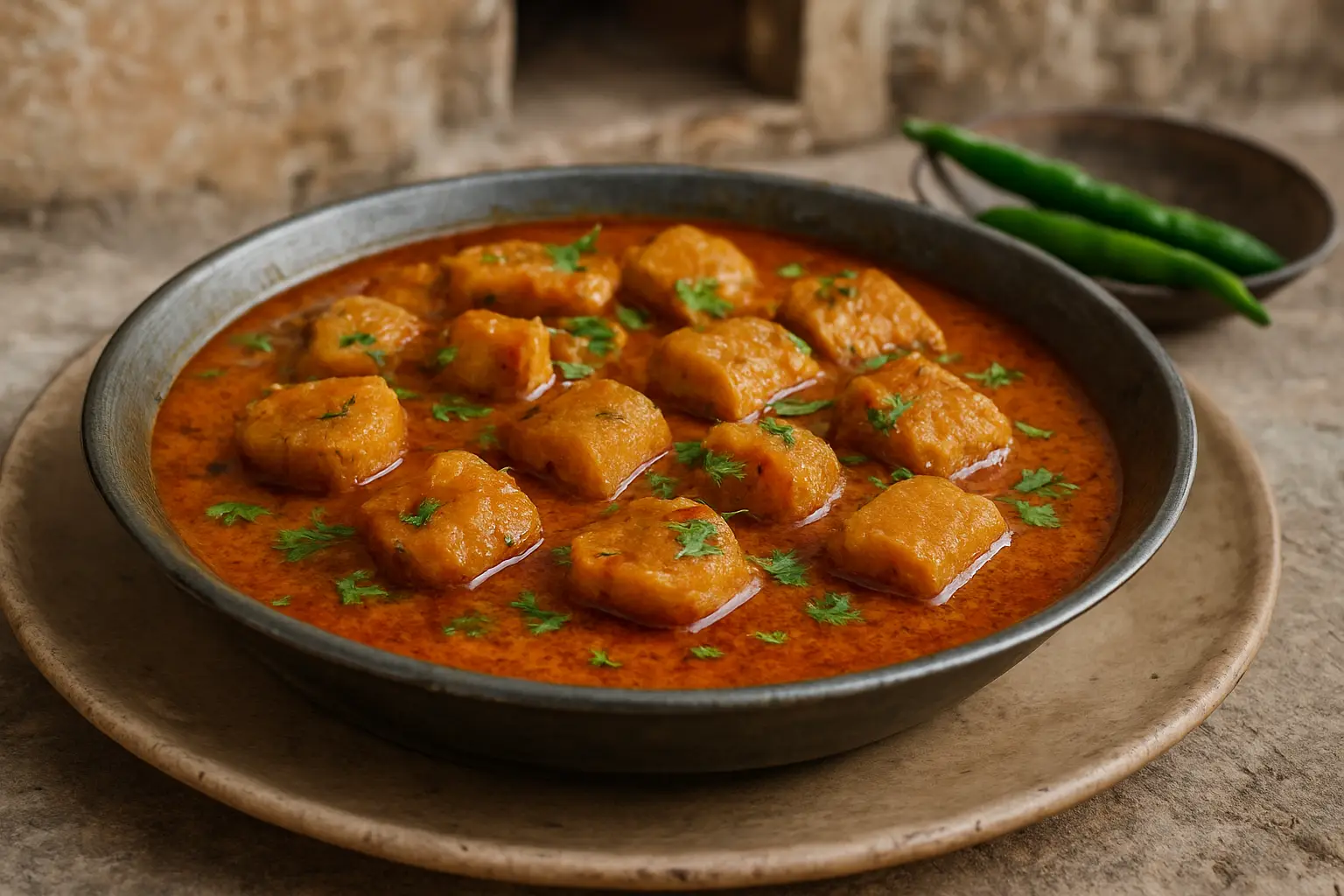 2. Gatte ki Sabzi - YahTrip Travel Guide
