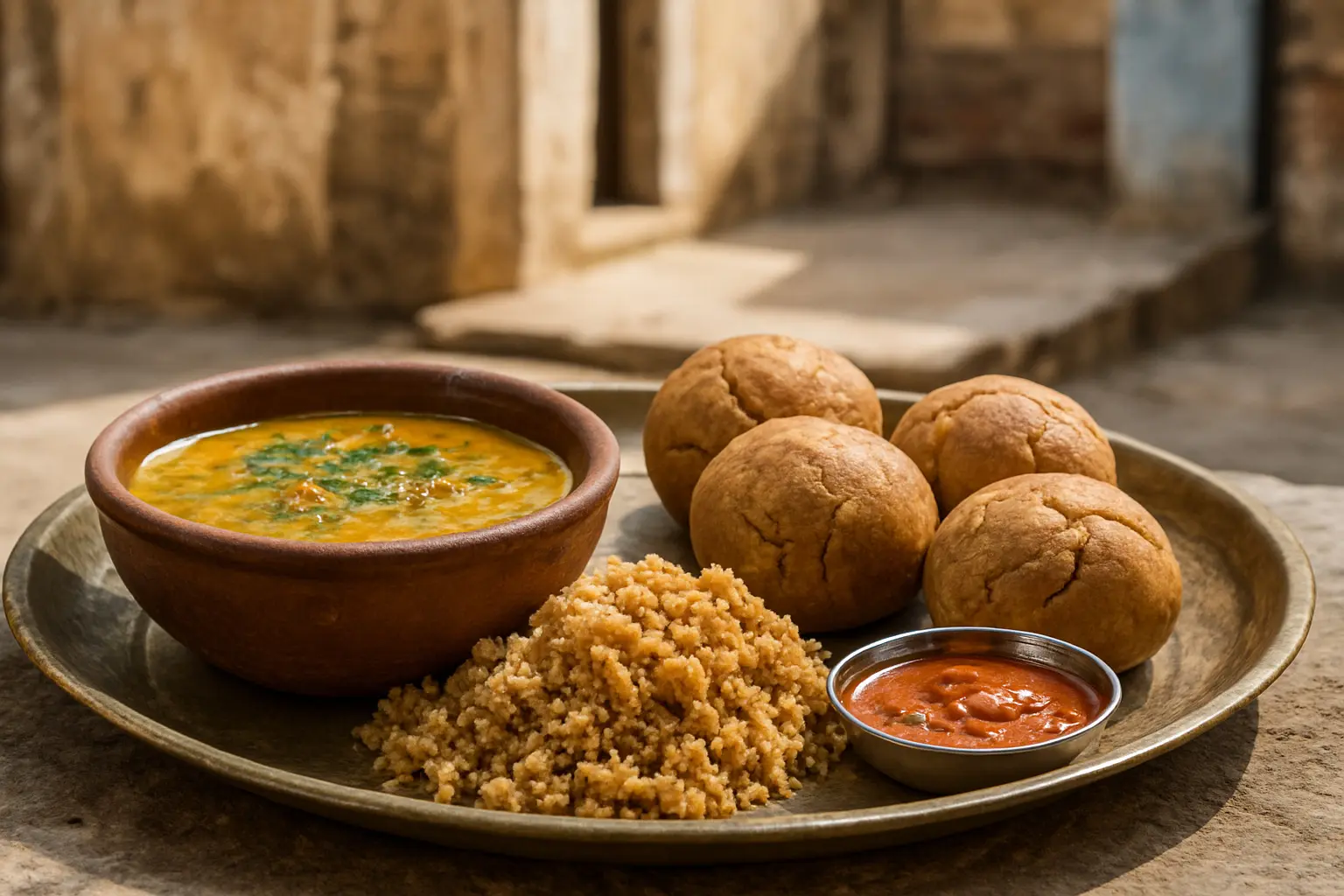 1. Dal Baati Churma - YahTrip Travel Guide