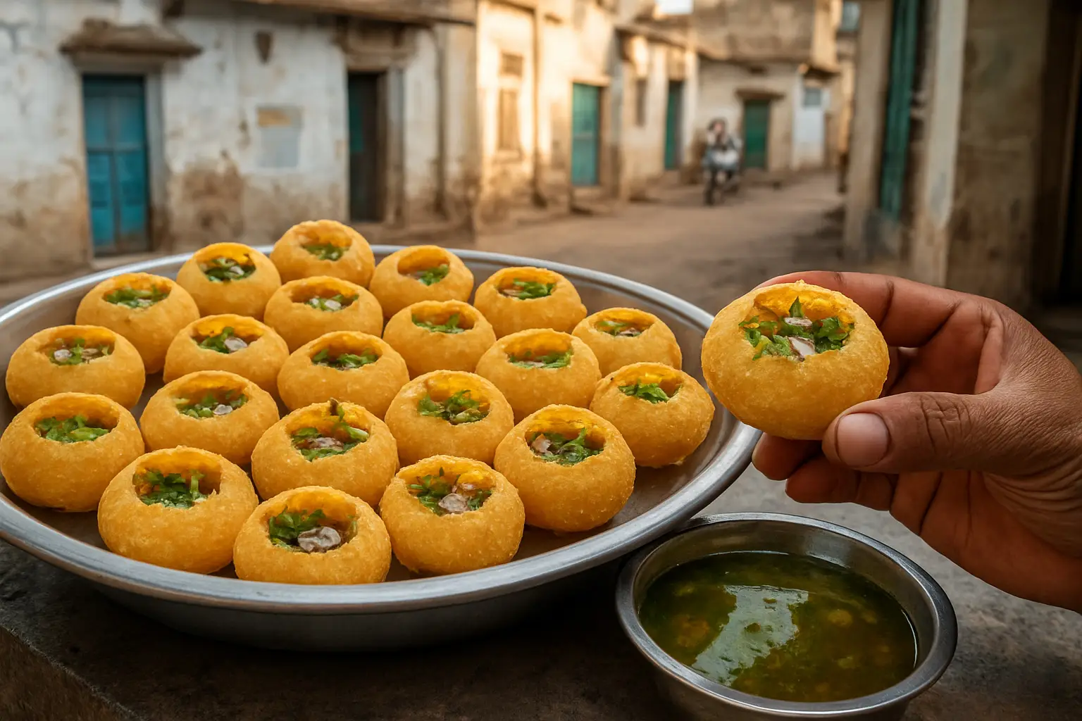 1. Pani Puri - YahTrip Travel Guide