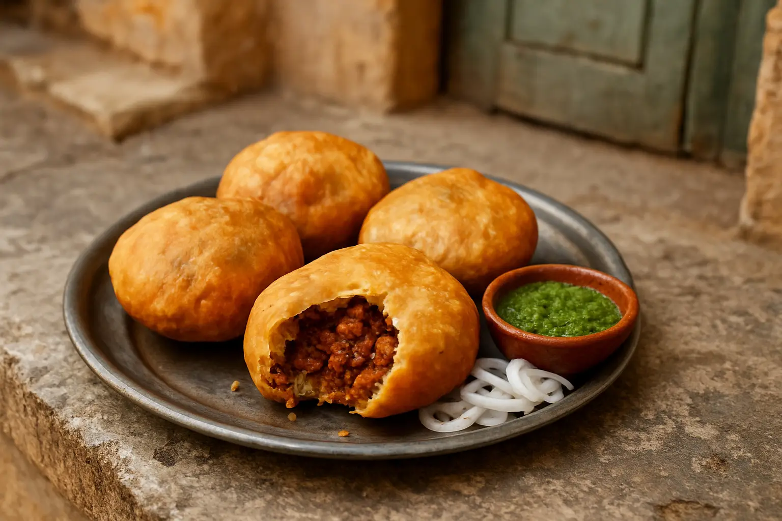 7. Pyaaz Kachori - YahTrip Travel Guide