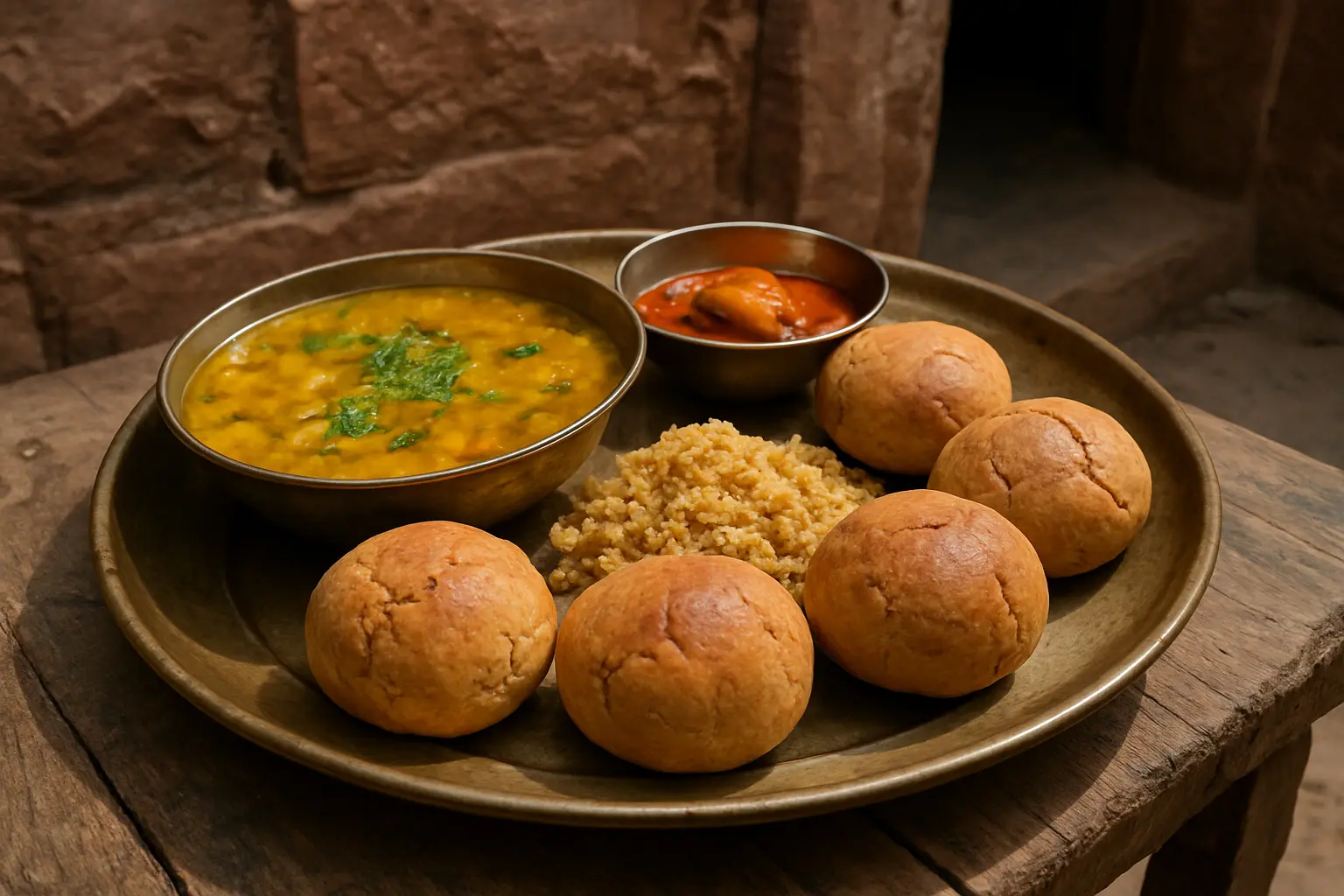 1. Dal Baati Churma - YahTrip Travel Guide