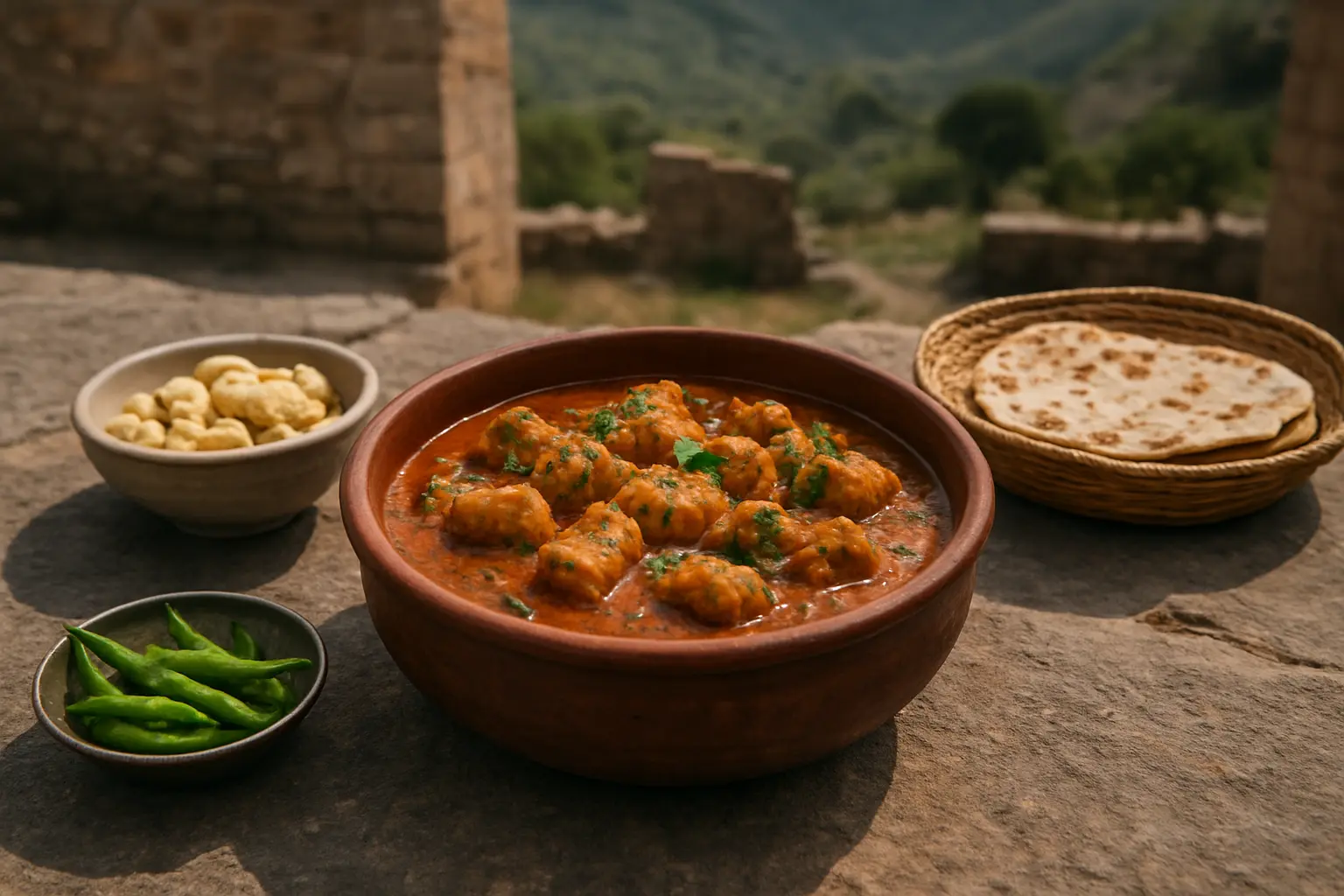 1. Gatte ki Sabzi - YahTrip Travel Guide