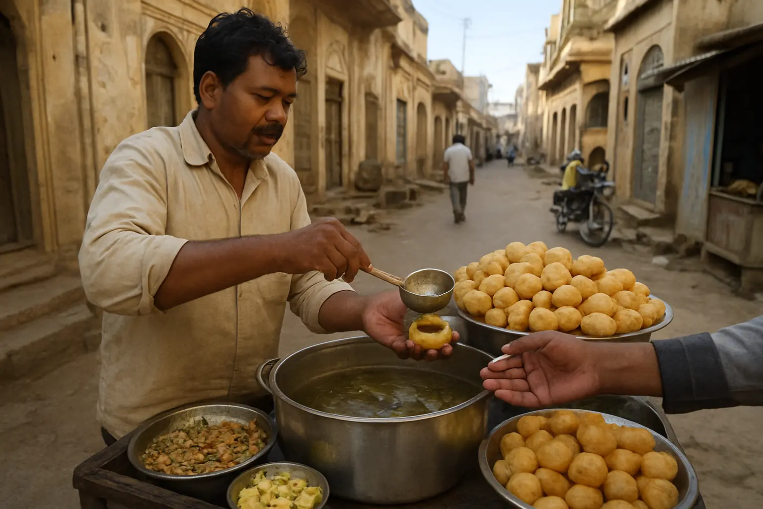 3. Pani Puri - YahTrip Travel Guide