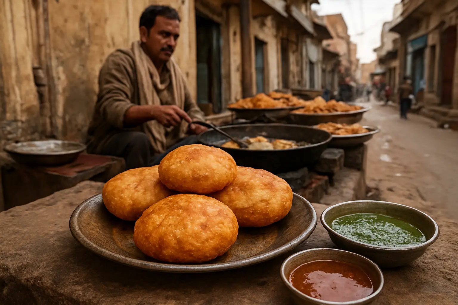 1. Pyaaz Kachori - YahTrip Travel Guide