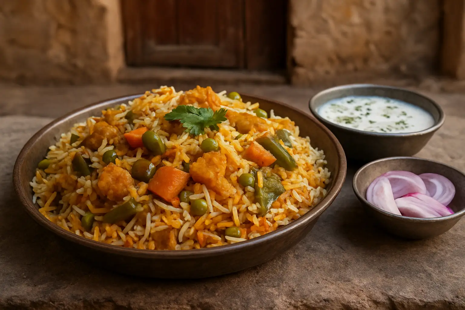 4. Vegetable Biryani - YahTrip Travel Guide