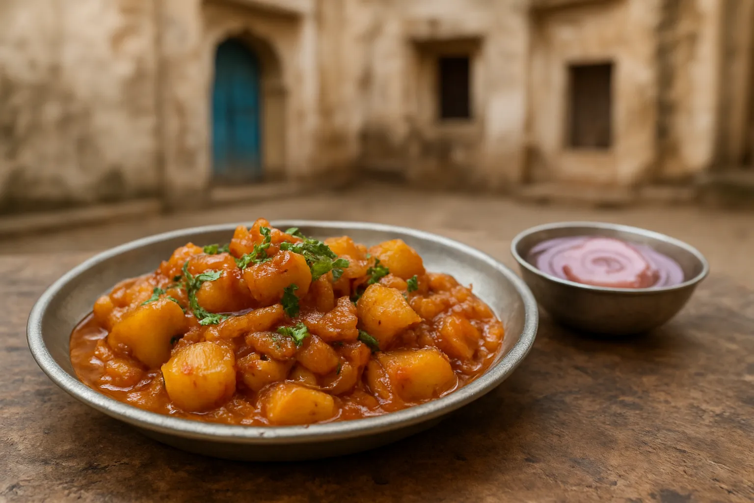 6. Aloo Pyaaz Ki Sabzi - YahTrip Travel Guide