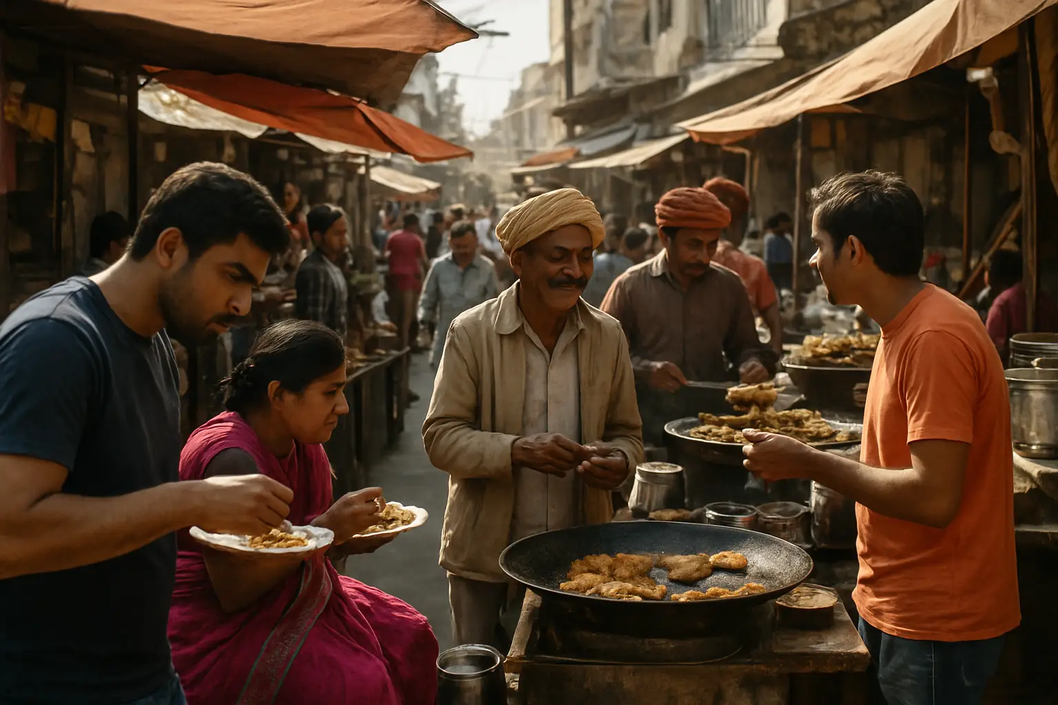 Street Food in Pushkar - YahTrip Travel Guide