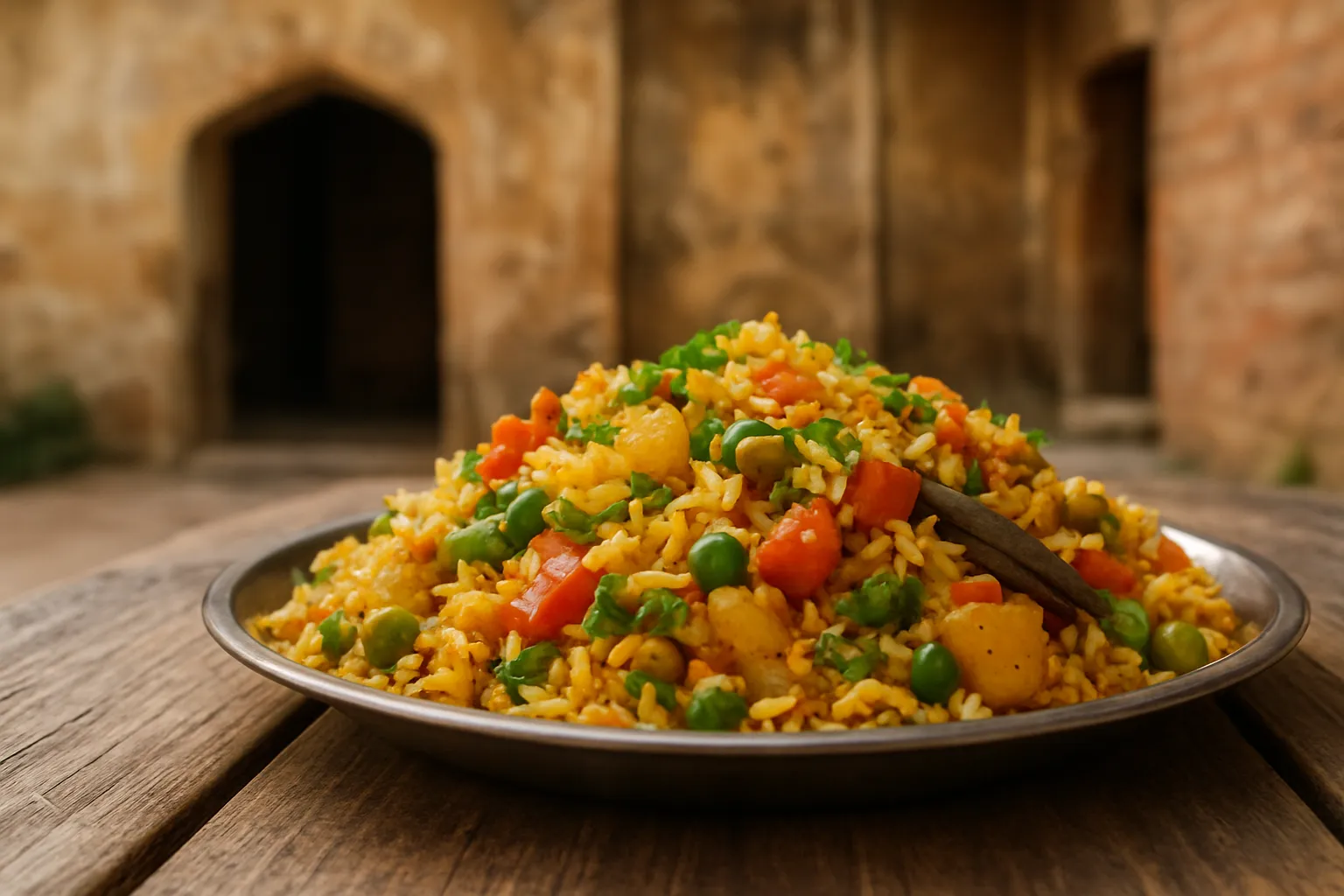 2. Vegetable Biryani - YahTrip Travel Guide