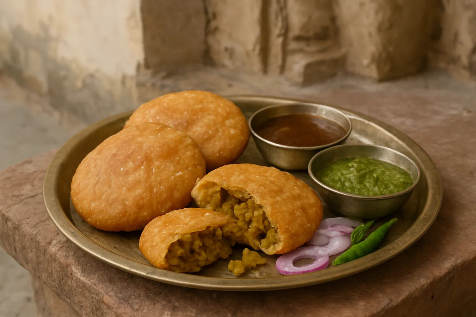 5. Kachori - YahTrip Travel Guide