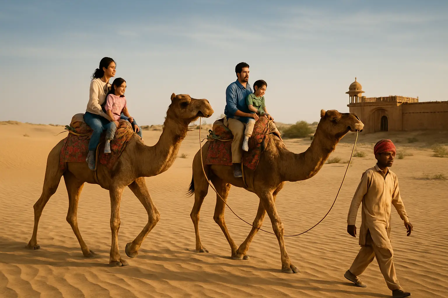 2. Camel Rides in the Desert - YahTrip Travel Guide