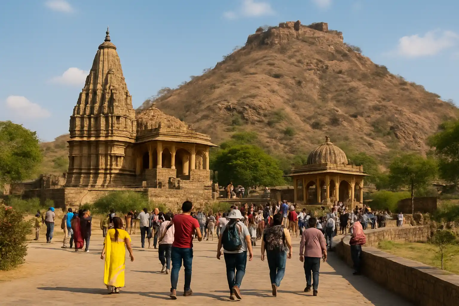 Peak Tourist Season in Dausa - YahTrip Travel Guide