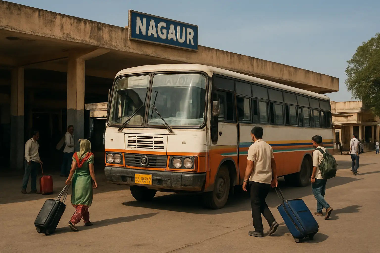 How to Reach Nagaur by Bus - YahTrip Travel Guide