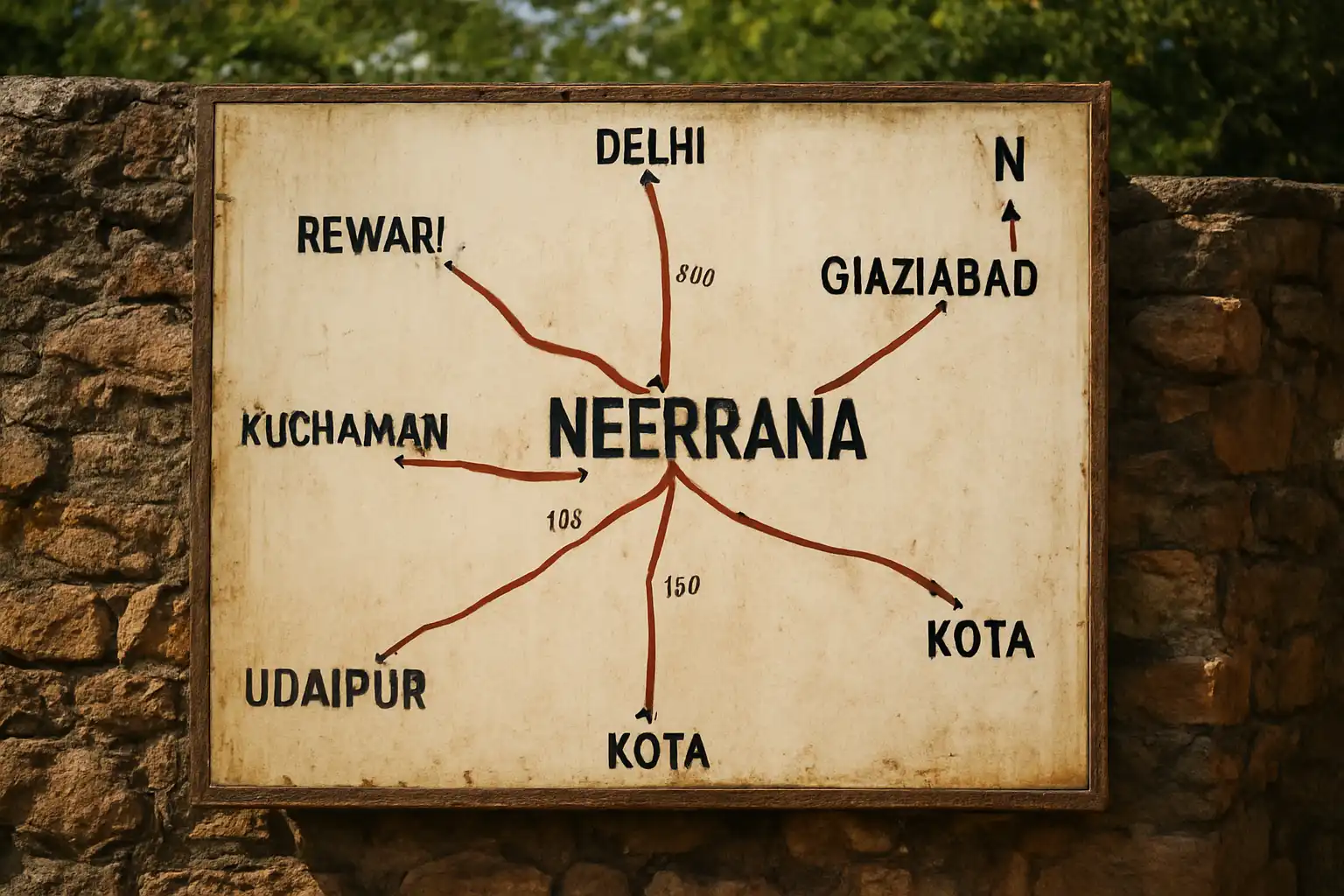 How to Reach Neemrana from Major Cities - YahTrip Travel Guide