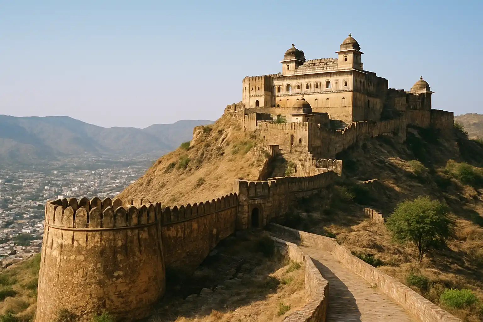 3. Taragarh Fort - YahTrip Travel Guide
