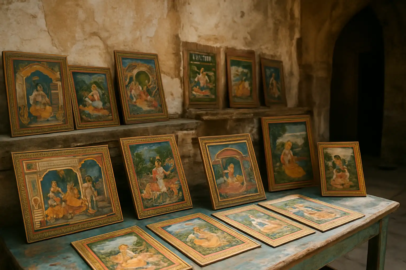 1. Miniature Paintings - YahTrip Travel Guide