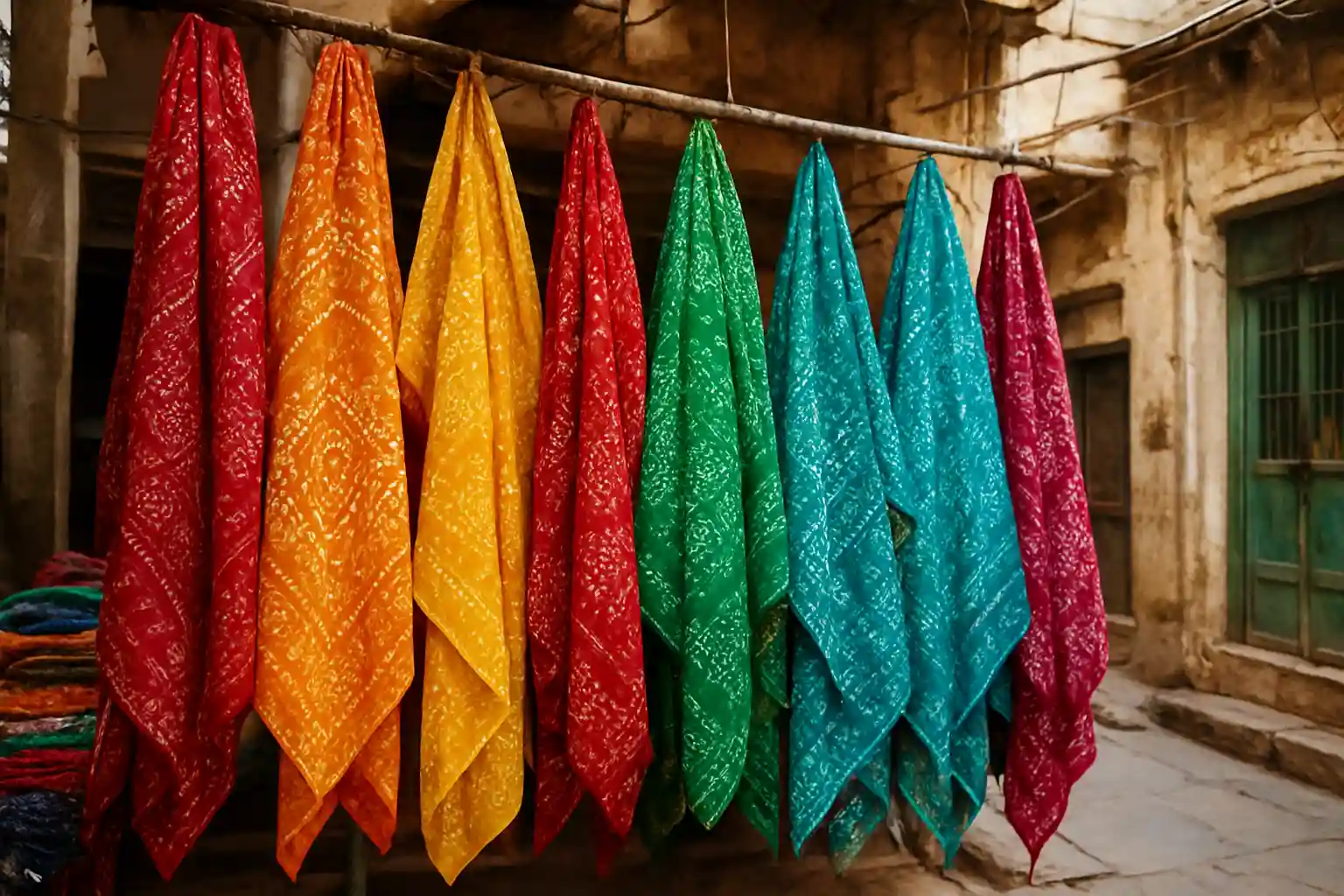 3. Bandhani Fabrics - YahTrip Travel Guide