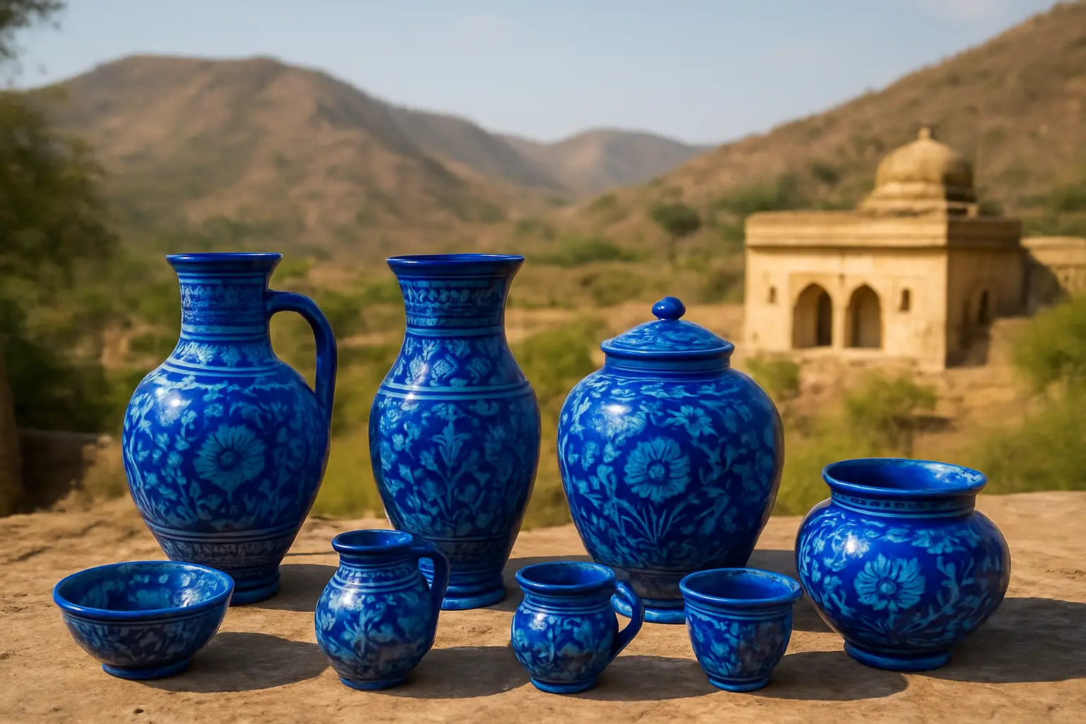 1. Blue Pottery - YahTrip Travel Guide