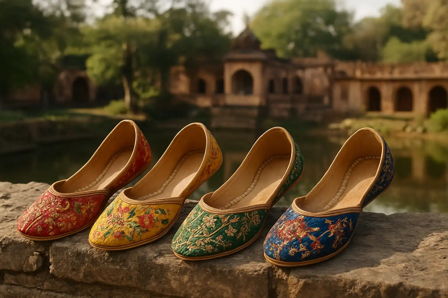1. Juttis (Traditional Shoes) - YahTrip Travel Guide