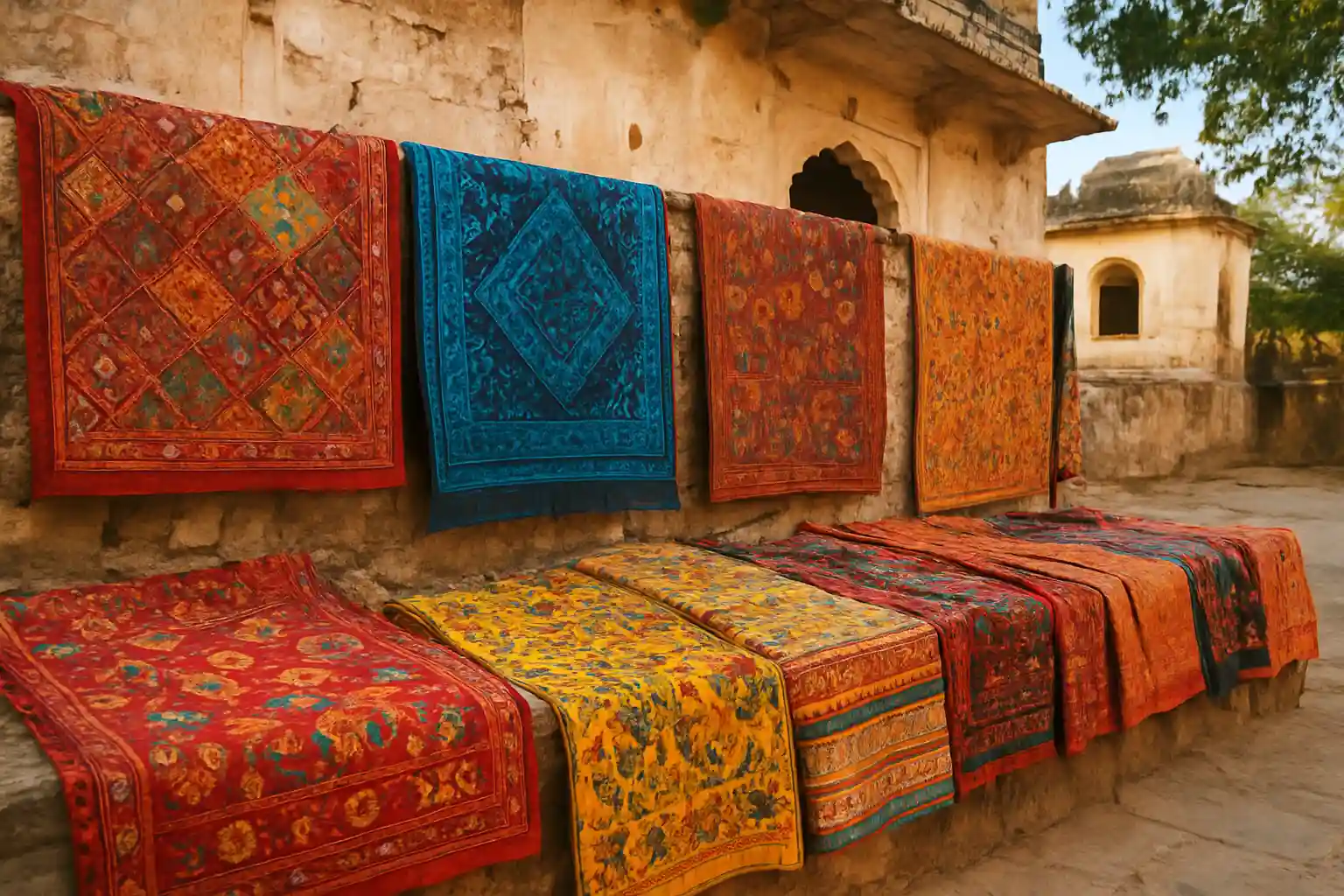 2. Textiles and Embroidered Fabrics - YahTrip Travel Guide