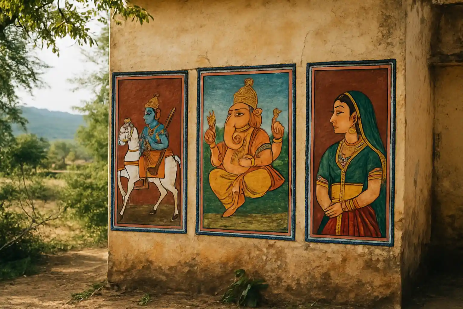 5. Traditional Paintings - YahTrip Travel Guide