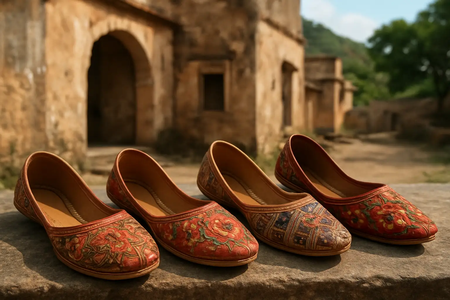 8. Ethnic Footwear - YahTrip Travel Guide