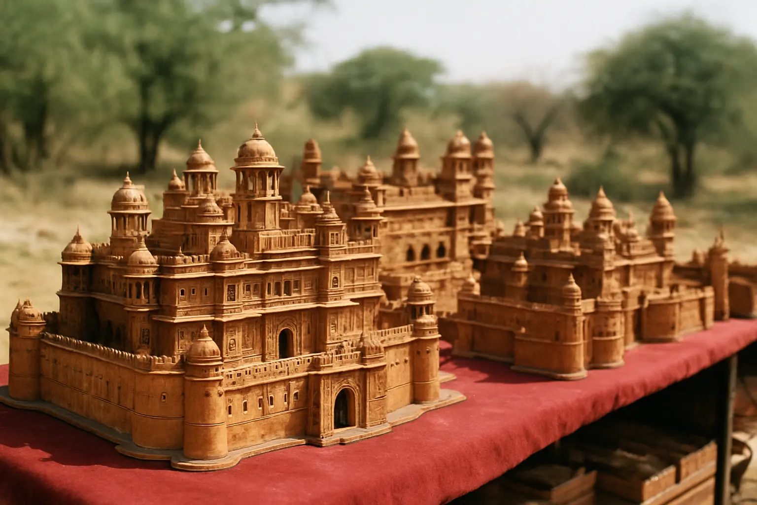 1. Miniature Replicas of Junagarh Fort - YahTrip Travel Guide