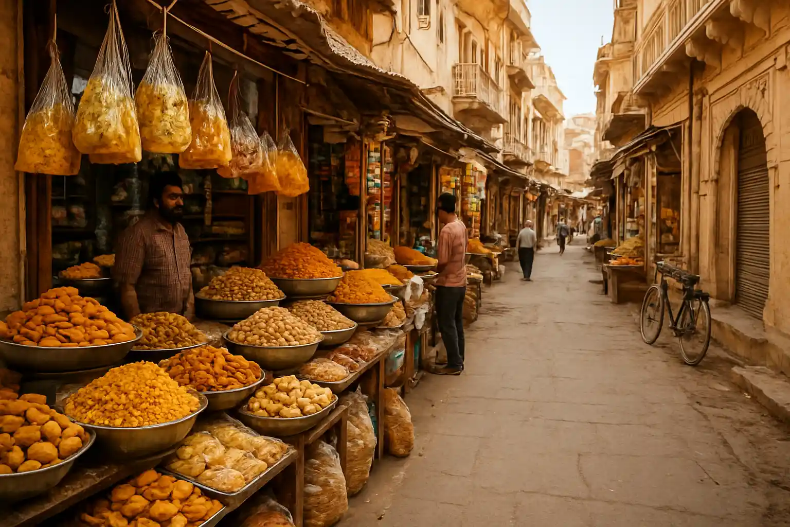 2. Bhujia Bazaar - YahTrip Travel Guide