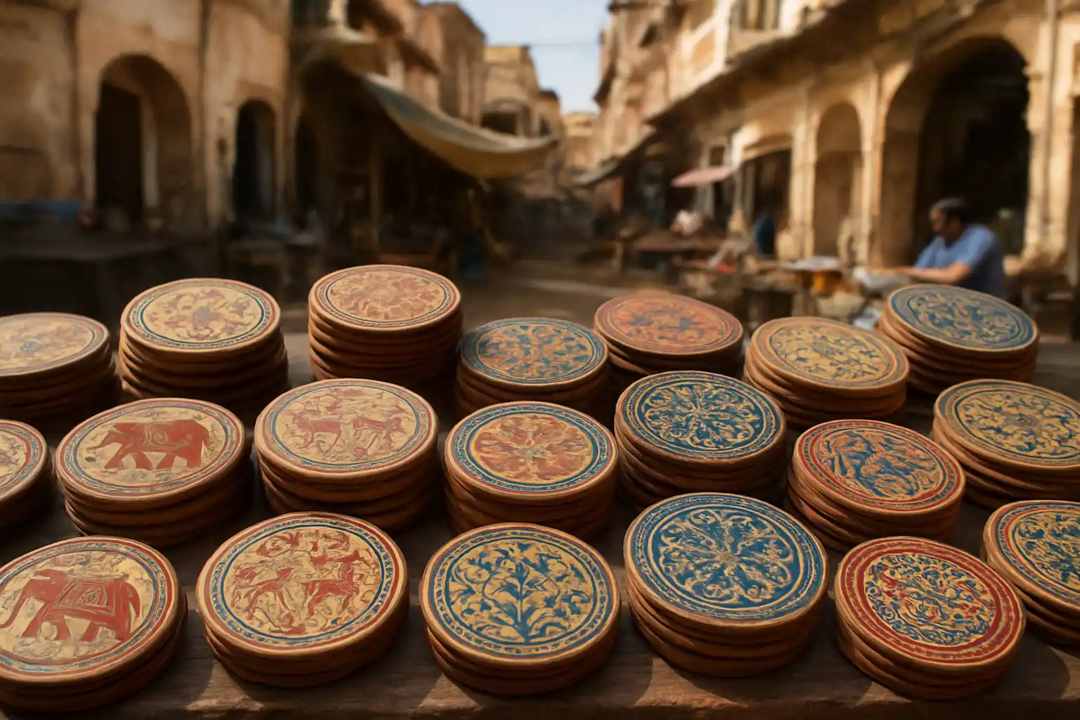 1. Handicraft Coasters - YahTrip Travel Guide