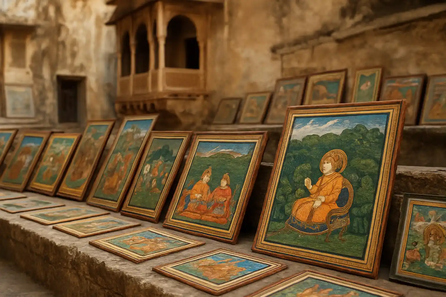 2. Miniature Paintings - YahTrip Travel Guide