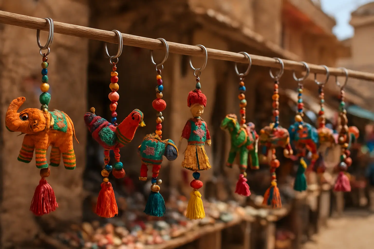 3. Handcrafted Keychains - YahTrip Travel Guide