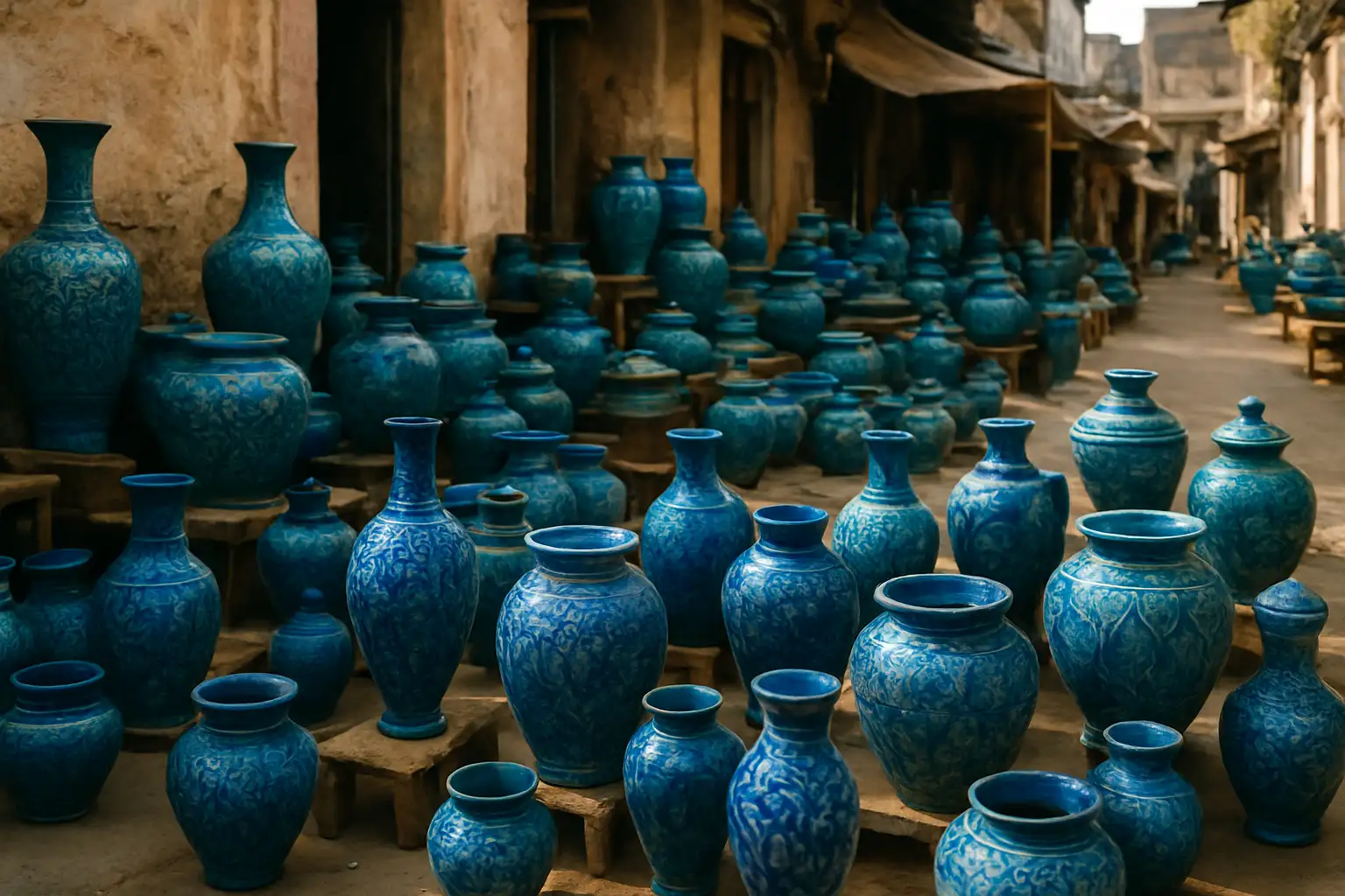 4. Blue Pottery - YahTrip Travel Guide