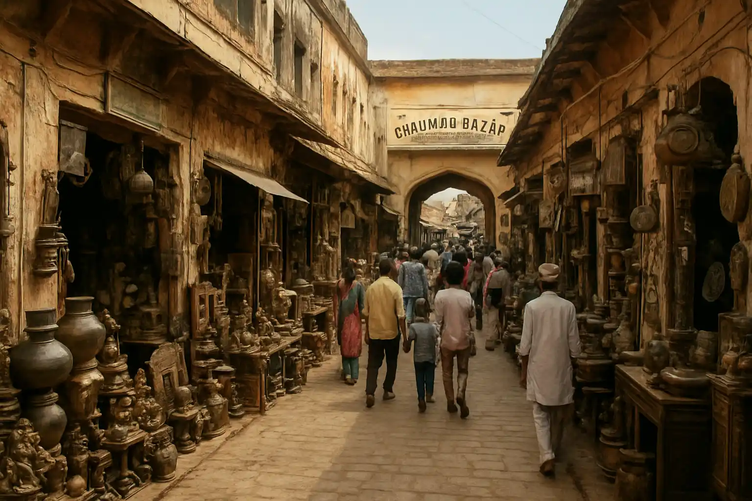 4. Chaumau Bazar - YahTrip Travel Guide