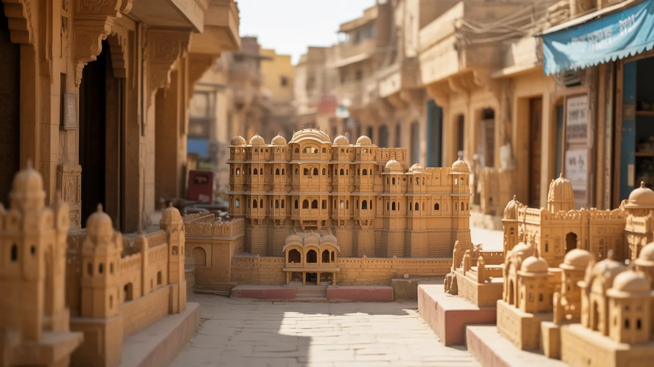 1. Miniature Fort Models - YahTrip Travel Guide