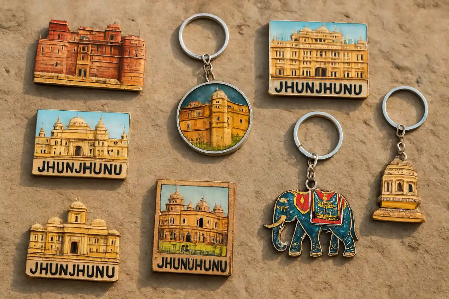 1. Keychains and Magnets - YahTrip Travel Guide