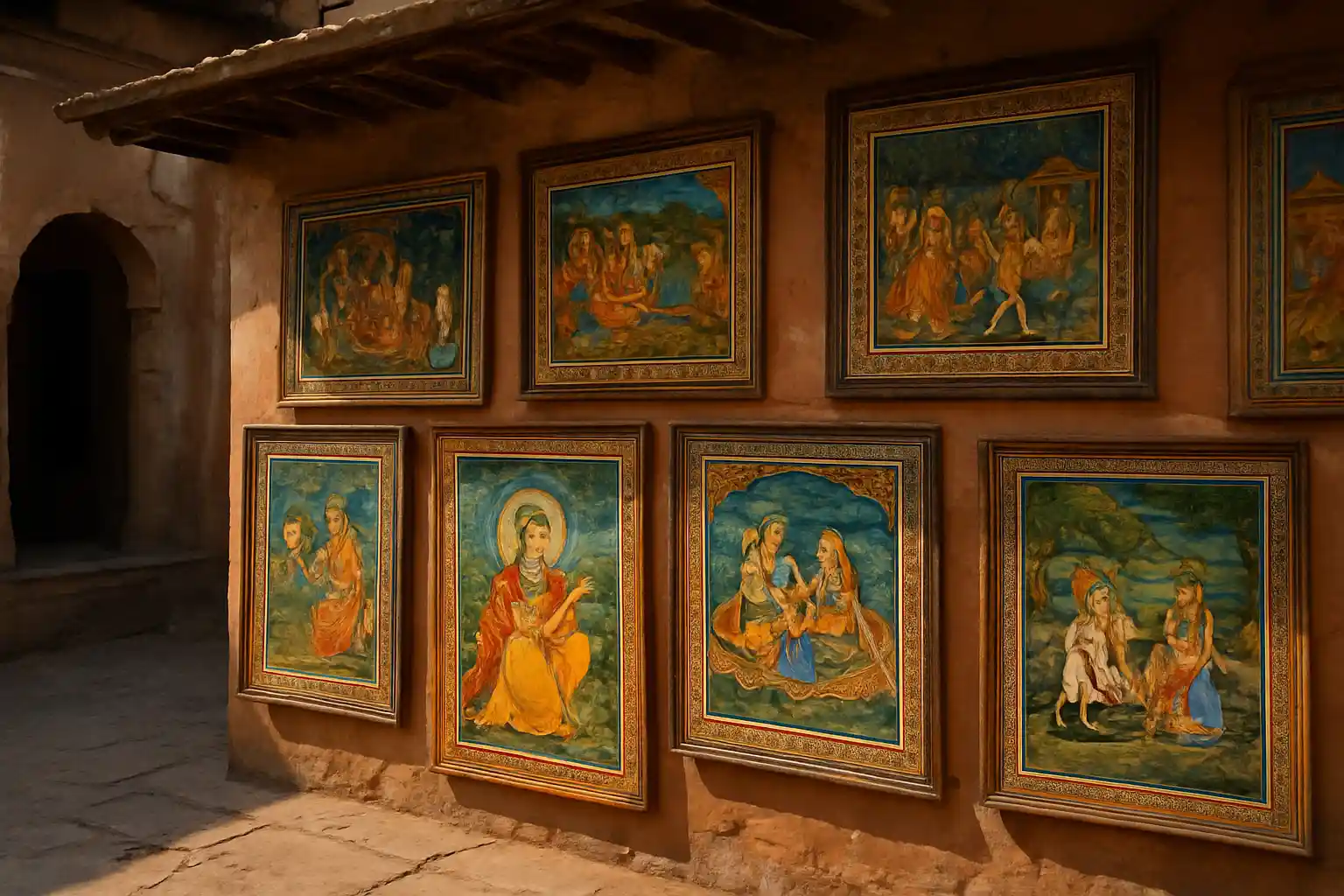1. Rajasthani Miniature Paintings - YahTrip Travel Guide