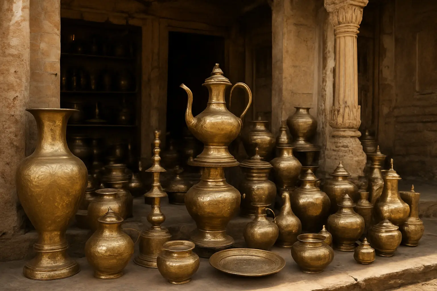 8. Brassware - YahTrip Travel Guide