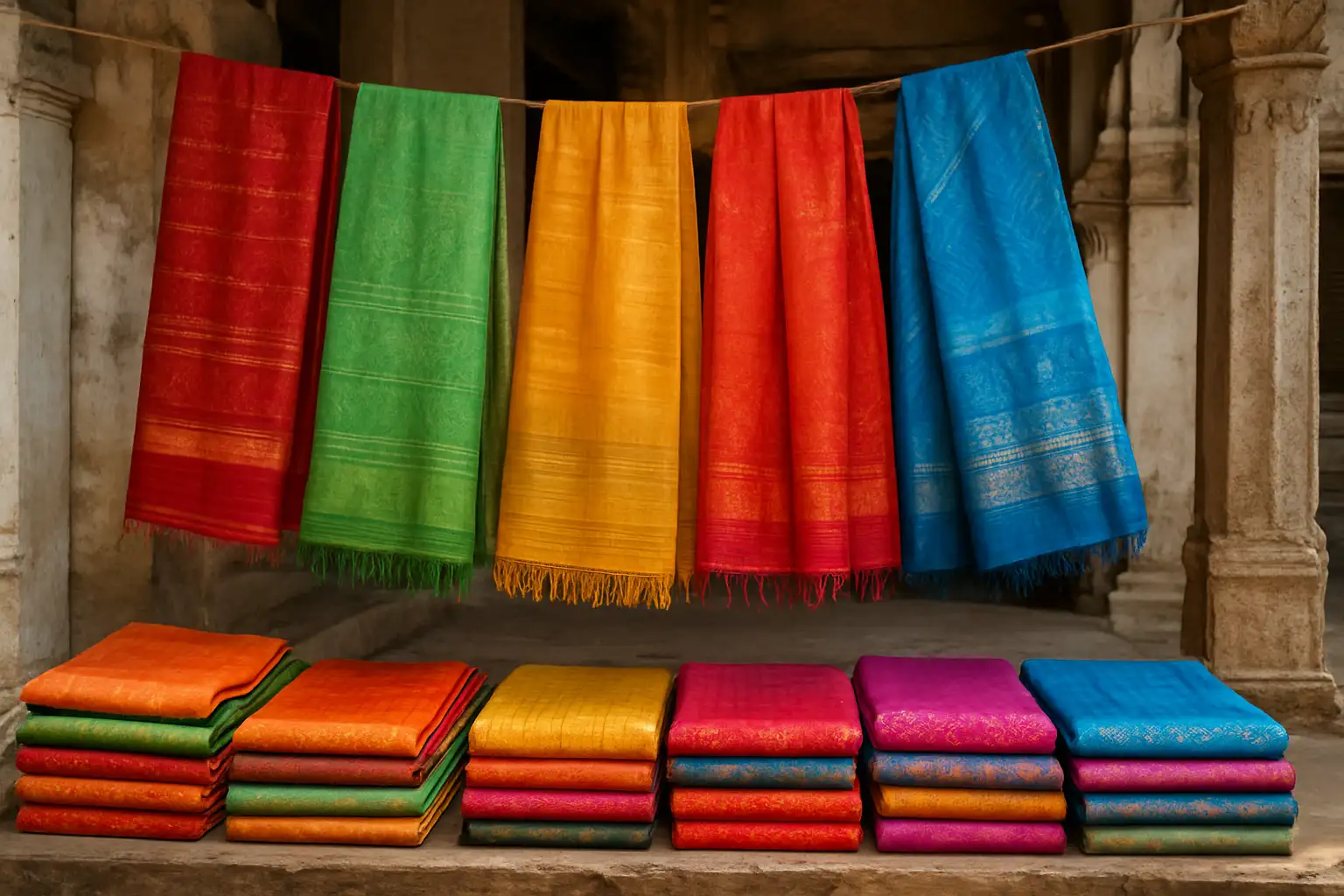 1. Kota Doria Sarees - YahTrip Travel Guide