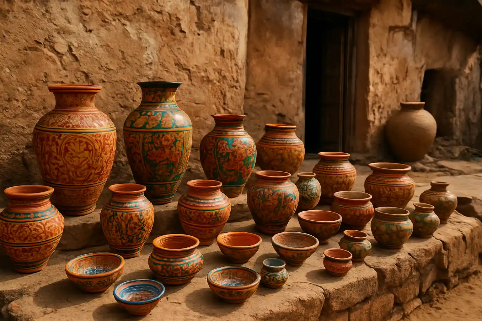 2. Handcrafted Pottery - YahTrip Travel Guide