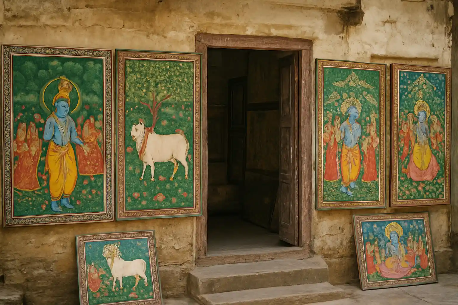 2. Pichwai Paintings - YahTrip Travel Guide