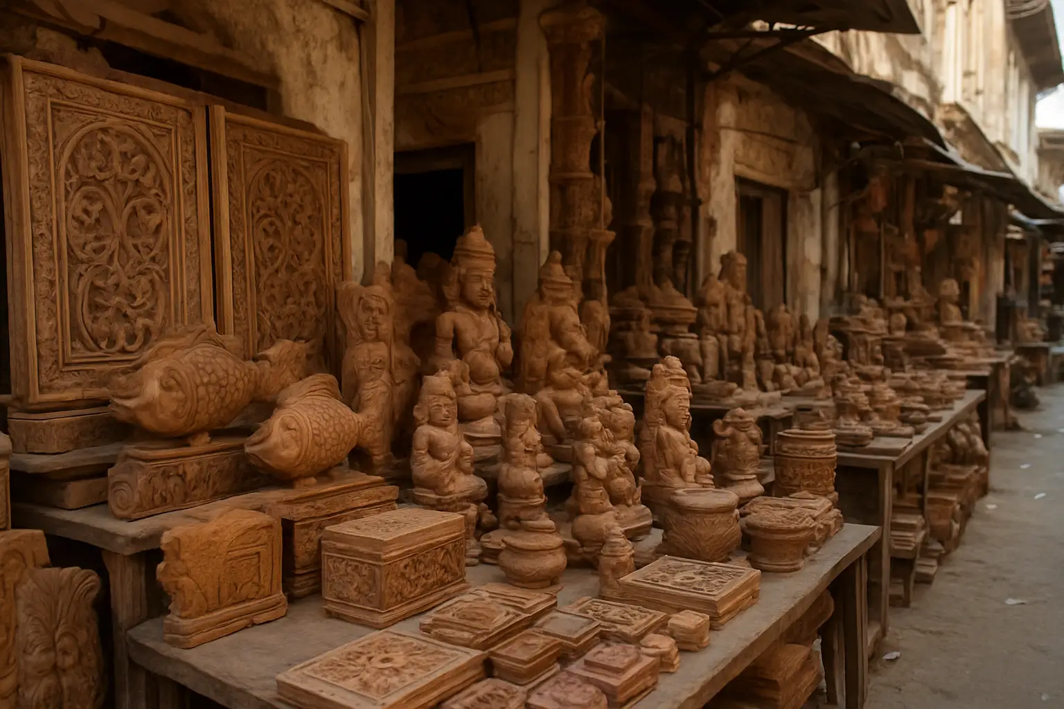 4. Wooden Crafts - YahTrip Travel Guide