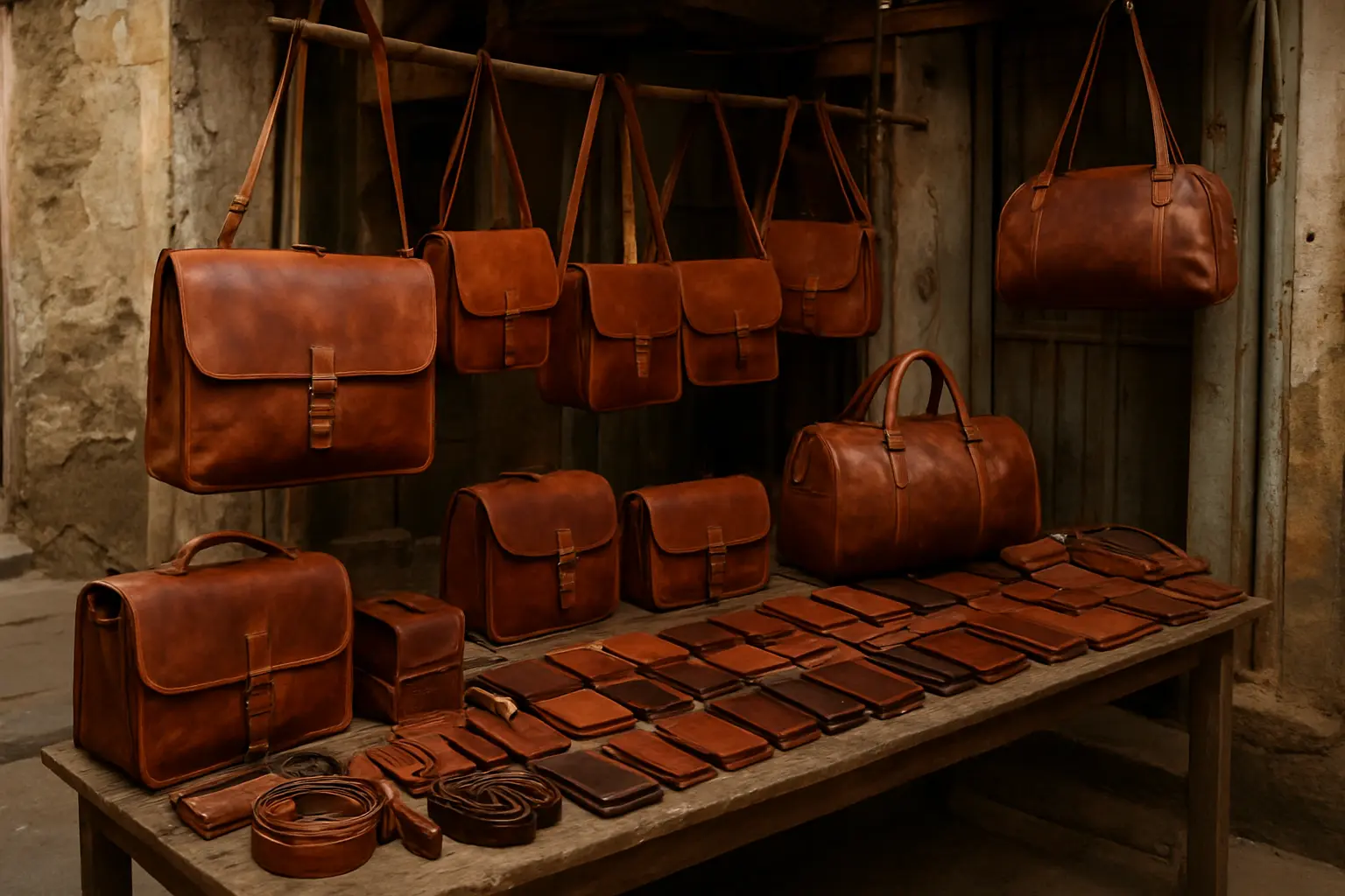 6. Leather Goods - YahTrip Travel Guide
